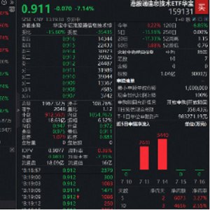 国家发改委发布人工智能合作发展行动计划！聚焦港股硬科技的港股通信息技术ETF华宝（159131）重挫逾7%